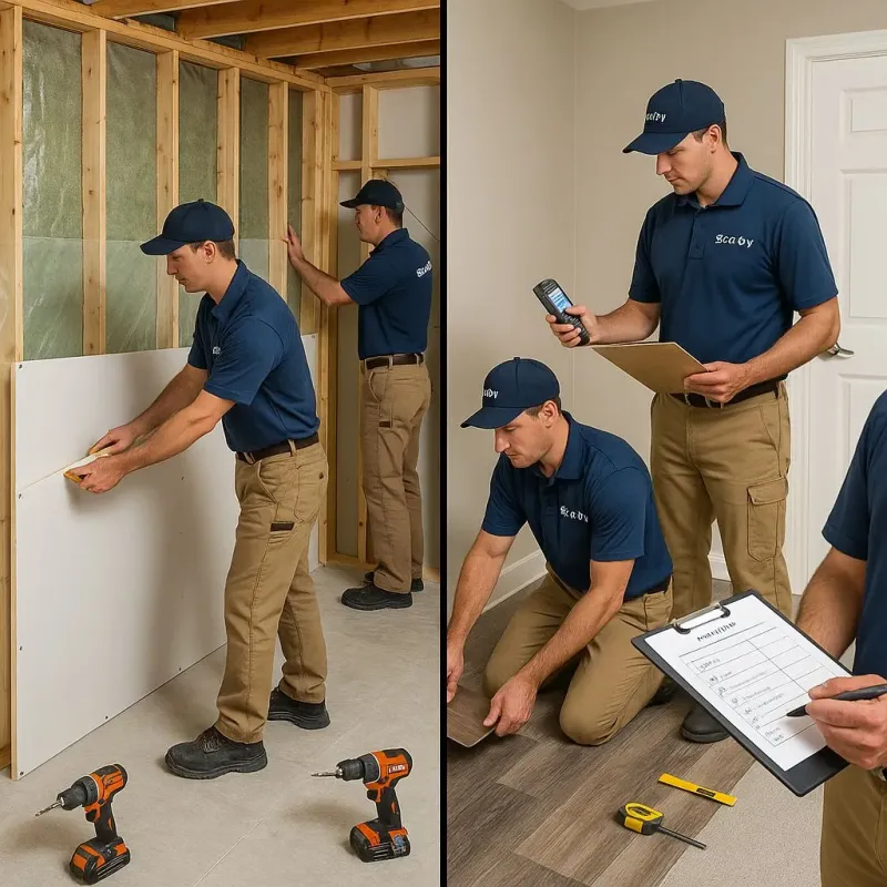 Repairs and Reconstruction process in Leslie County, KY